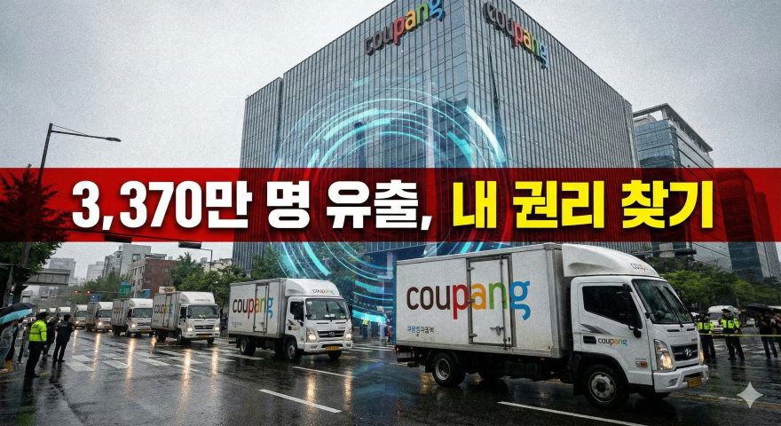 쿠팡 개인정보 유출 손해배상 청구 소송인단 모집(2차)